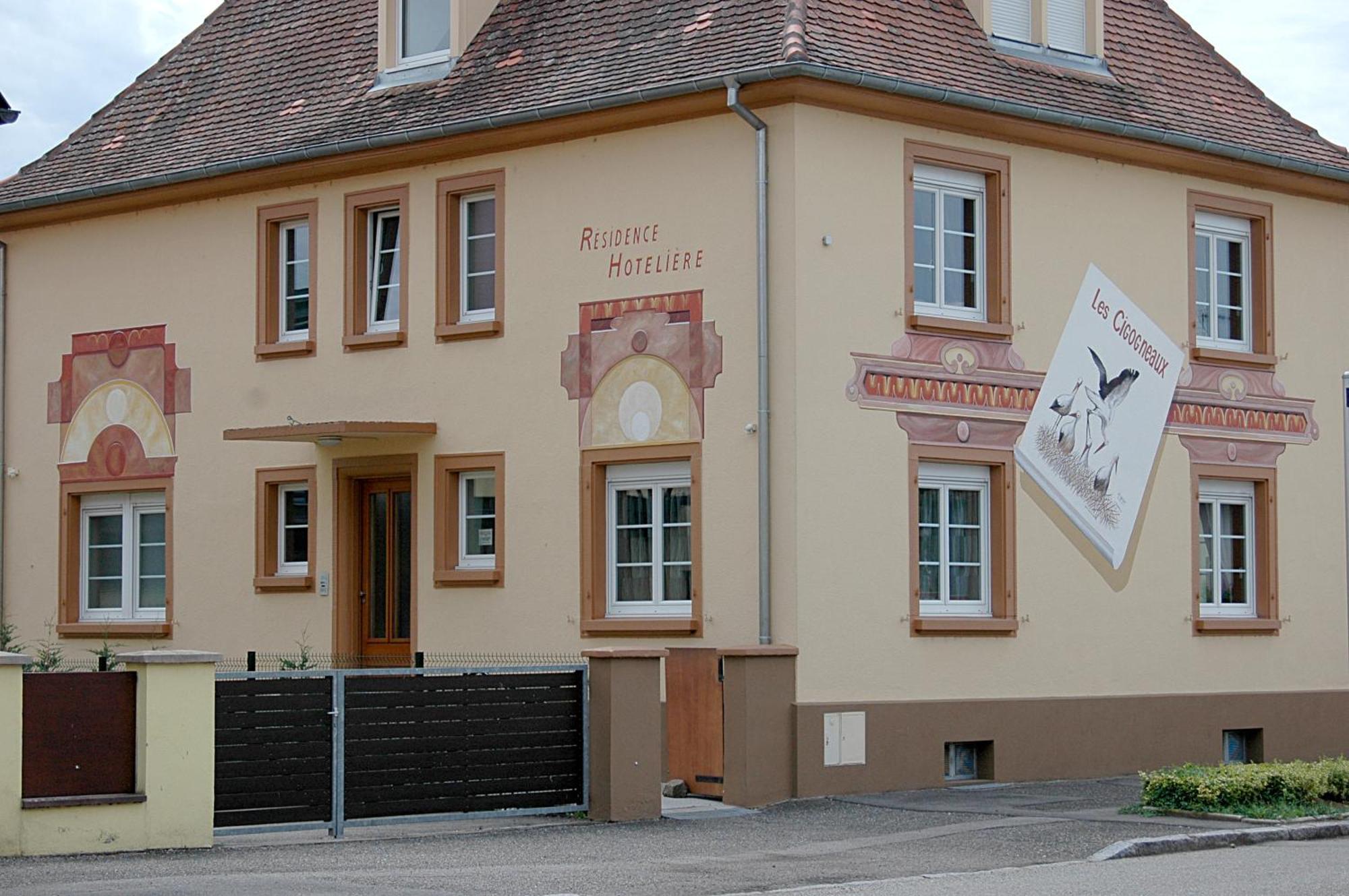 Résidence Les Cigogneaux Ostheim Exterior foto